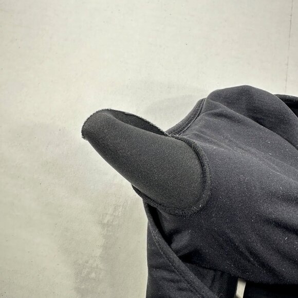 Puma Women's Size Large Bra Sports Racerback Stretch Fit Black Preowned - Picture 9 of 9